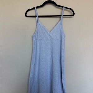 Brandy Melville Vintage Blue Flower Mini Dress